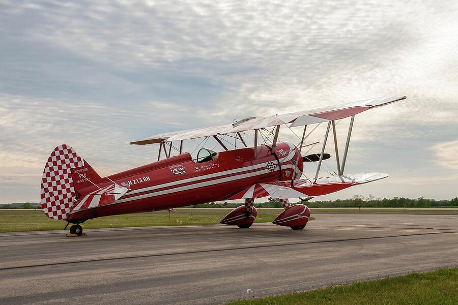 Airplane Photograph - Big Red by Liza Eckardt