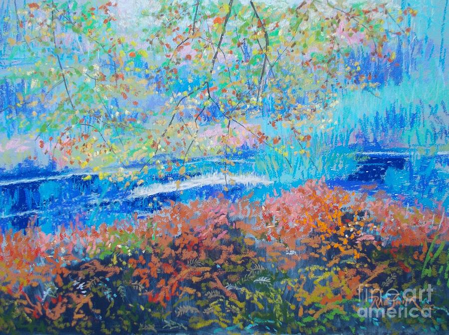 Big River -Fourties Pastel by Rae  Smith PAC