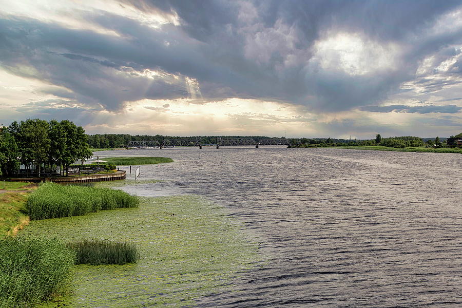 Big River ..Jurmala Latvia  Photograph by Aleksandrs Drozdovs
