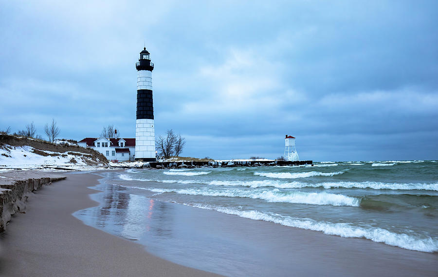 Big Sable Point Lighthouse Photograph by Salai Thang - Fine Art America