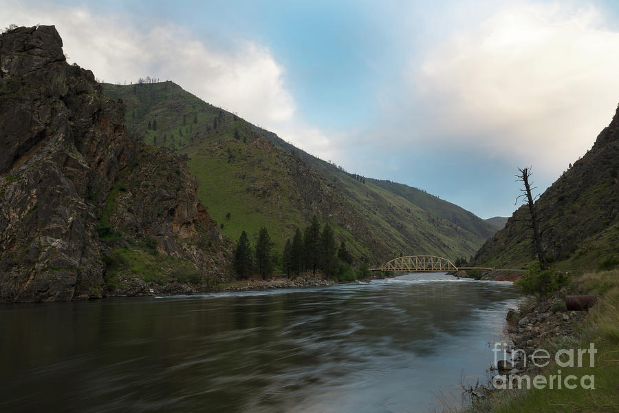 Big Salmon Crossing Photograph by Idaho Scenic Images Linda Lantzy