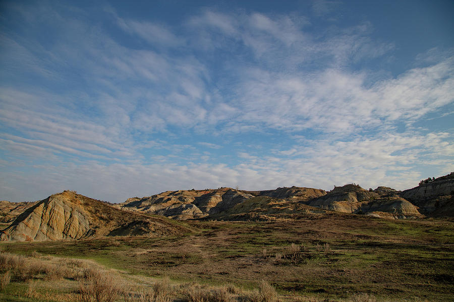 Big Sky at Theodore Roosevelt National Park Photograph by Eldon McGraw