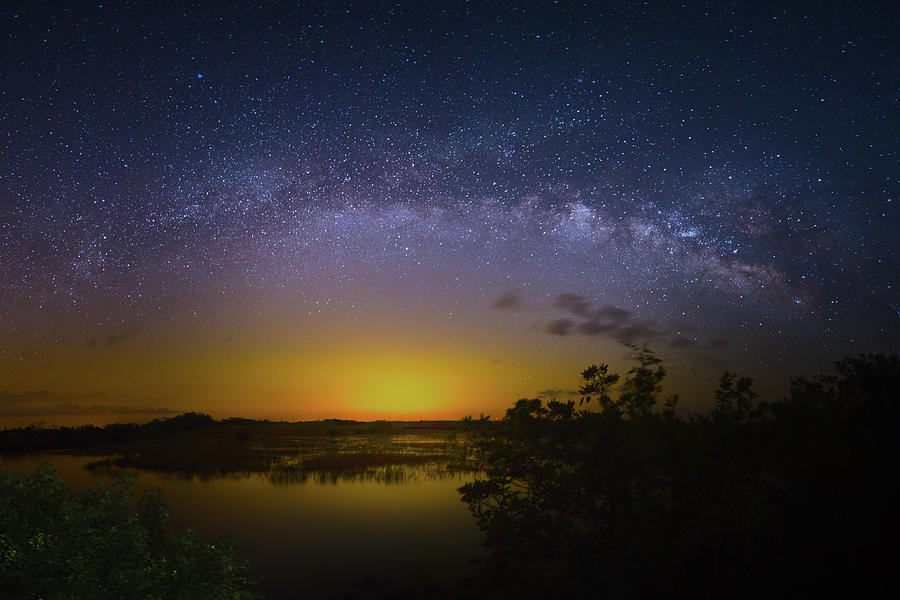 Nature Photograph - Big Sky Galaxy by Mark Andrew Thomas