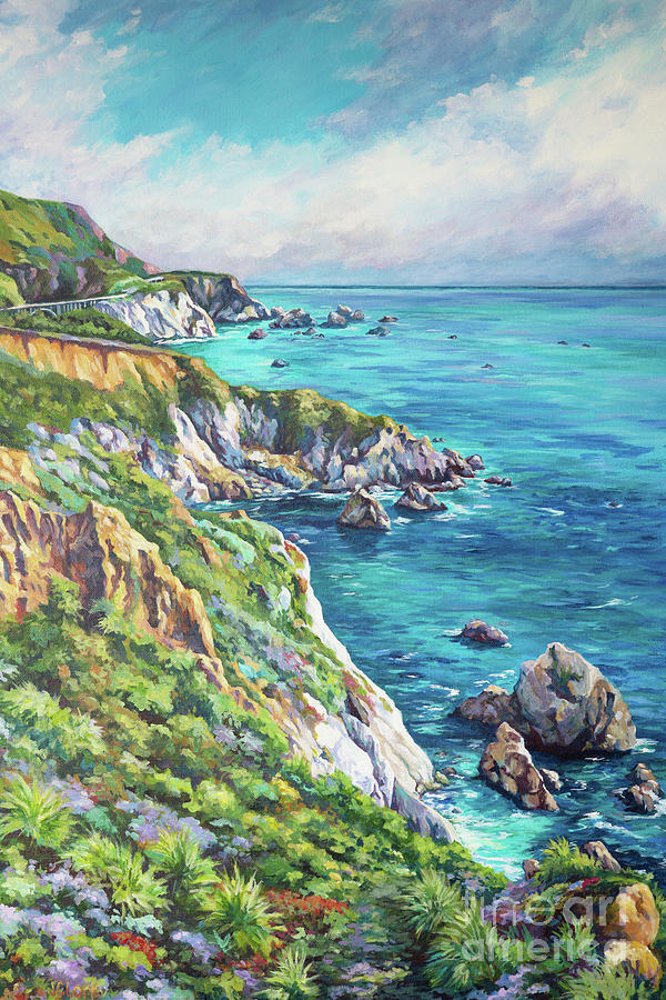 Big Sur Coastline Painting