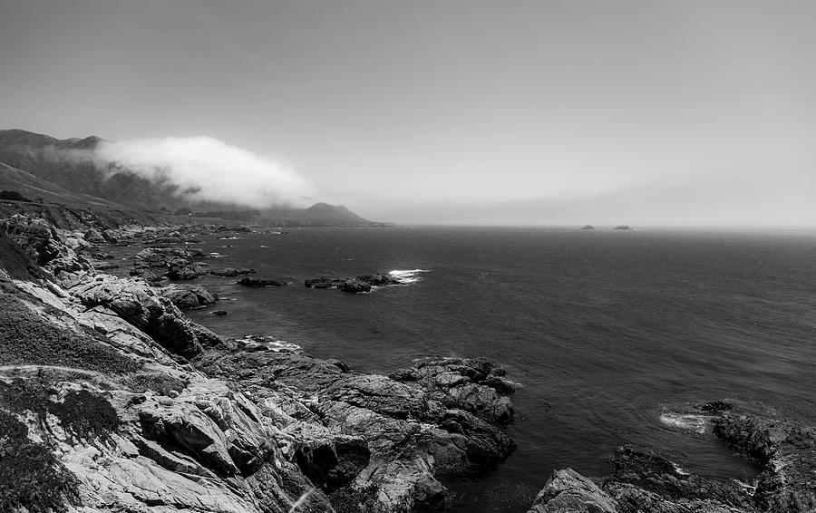 Big Sur Summer in Black and White Photograph by Ant Pruitt