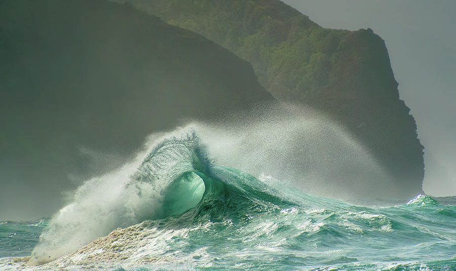 Big Surf Photograph by Doug Davidson