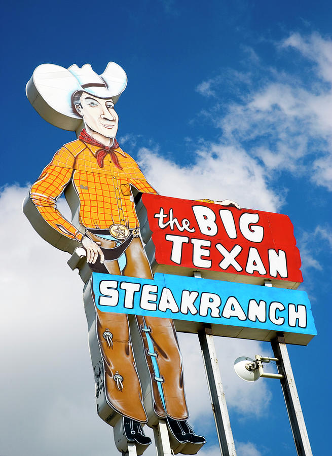 Big Texan Steak Ranch Amarillo Texas Photograph by Bob Pardue