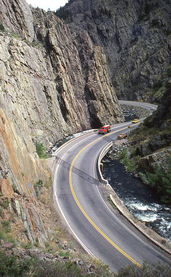 Big Thompson Canyon near Loveland Colorado Photograph by Robert Ford