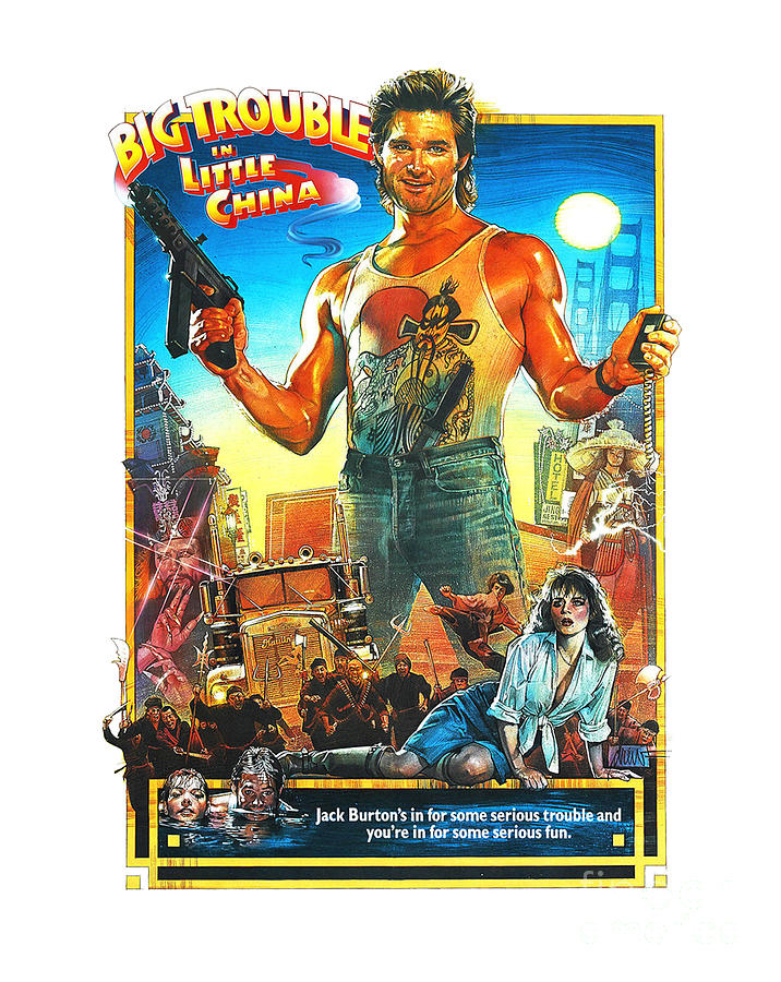 Big Trouble In Little China Digital Art  by Bagus  Kolak