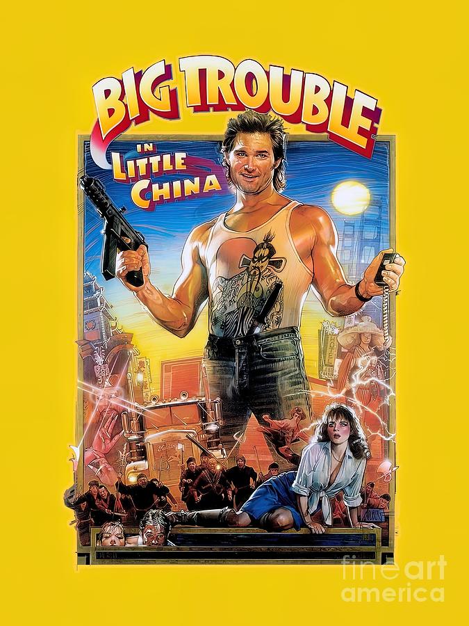 Big Trouble In Little China Painting By Evans Julie 