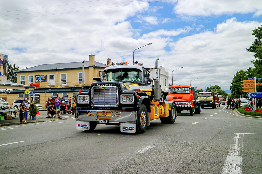 Big truck  parade Photograph by Pla Gallery