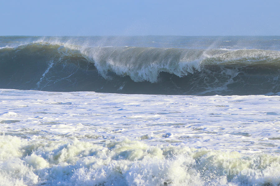 Big Waves at Kitty Hawk 7545 Photograph by Jack Schultz