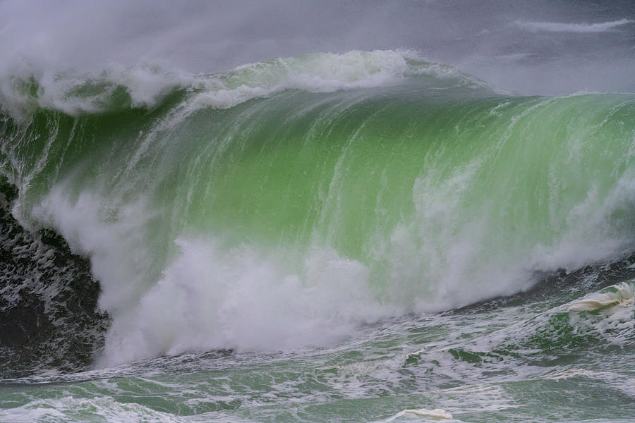 Big Waves Photograph by Bill Cubitt