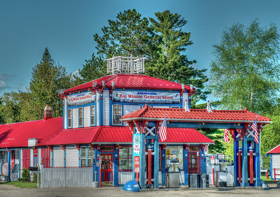 Big Winnie general store. Photograph by Paul Freidlund