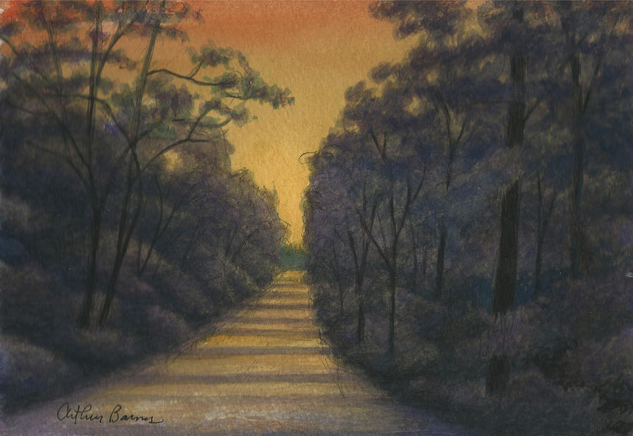 Big Woods Painting by Arthur Barnes