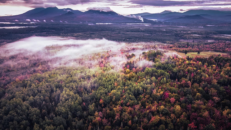 Bigelow Range During Autumn Dawn Photograph by Jeff Folger