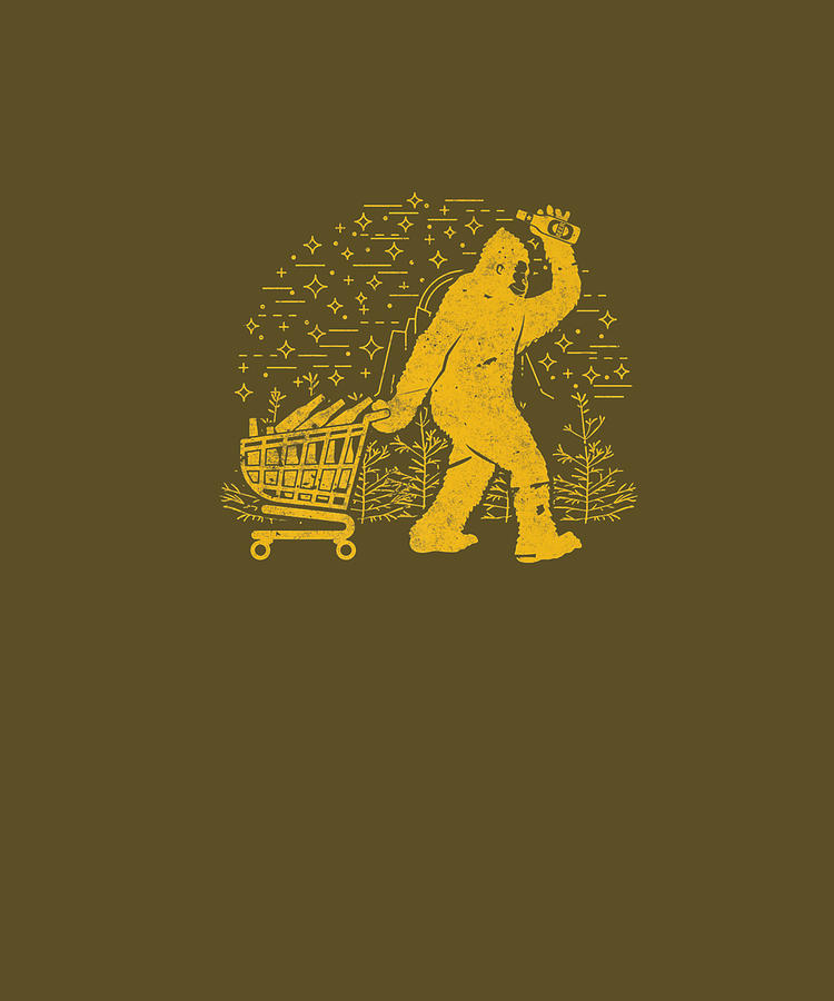 Beer Lover Big Foot Shirt, Yeti Shirt, Hiking Clothes, Mens Funny Tee, Drinking Tee, I Believe Bigfoot Shirt, Yeti Shirt