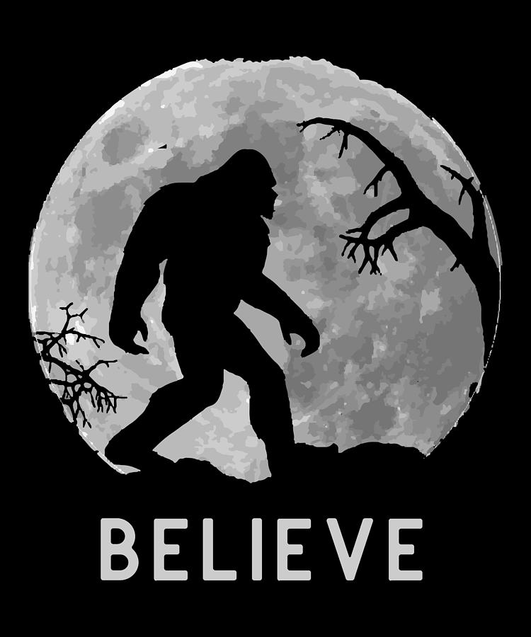 Bigfoot Believe Digital Art by Alberto Rodriguez | Fine Art America