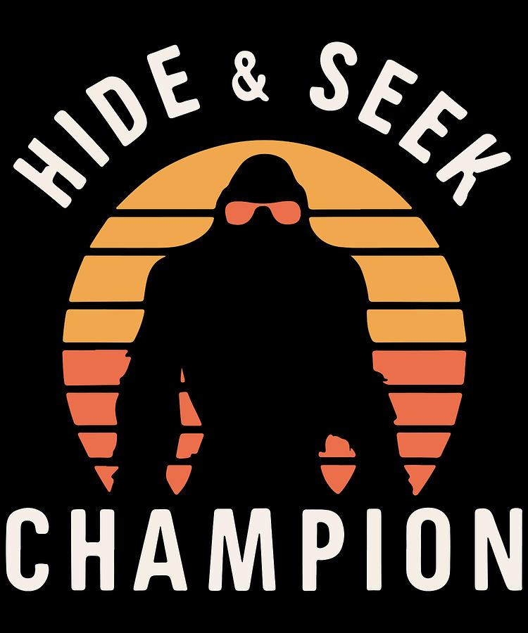 Bigfoot Hide and Seek Champion Digital Art by Flippin Sweet Gear