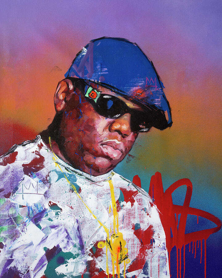 Cool Painting - Biggie Smalls  by Richard Day