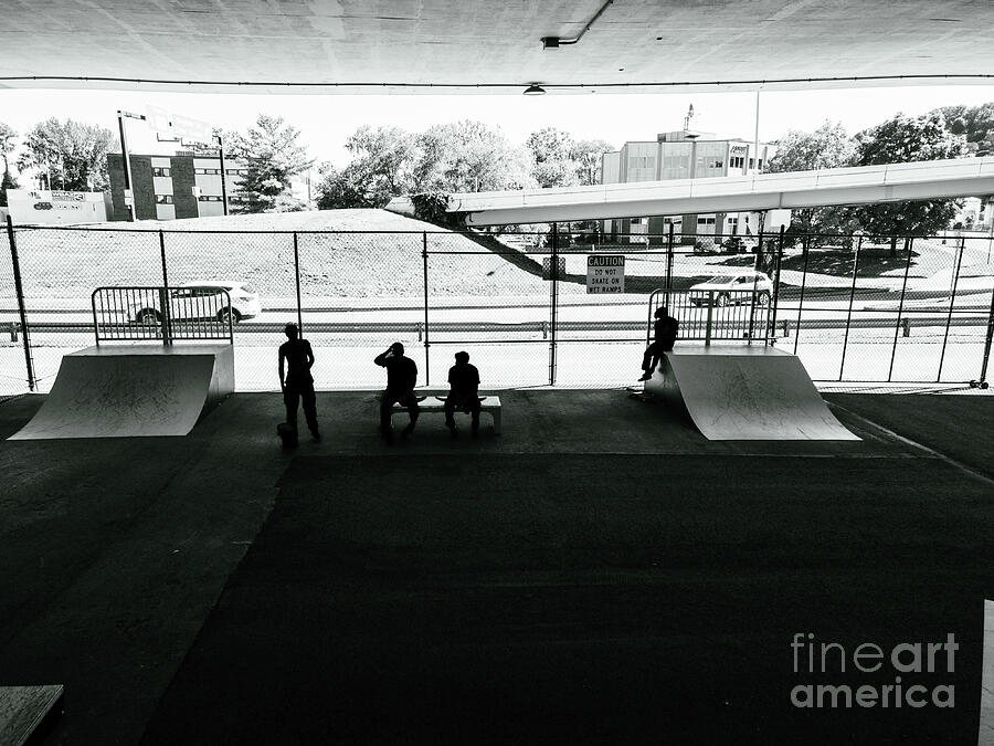 Bike and Skate Park Photograph by UA-Visions Bike and Skate Park Photograph by UA-Visions