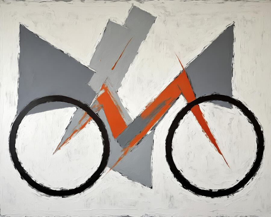 Bike Painting by Frankie Soldado - Fine Art America