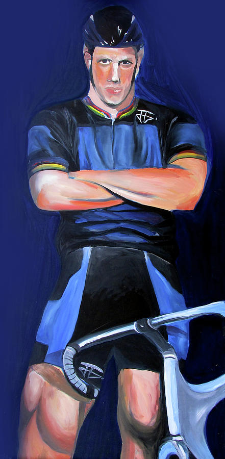 Bike Gaurdian Painting by John Gholson