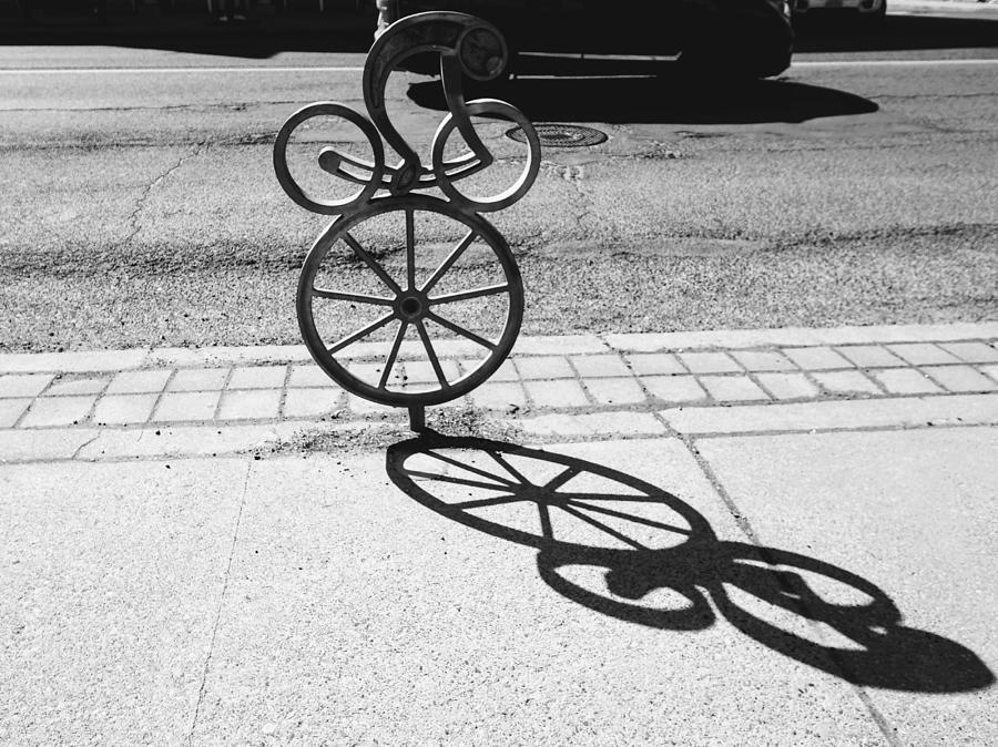 Bike Rack Photograph by Neema Lakin-Dainow