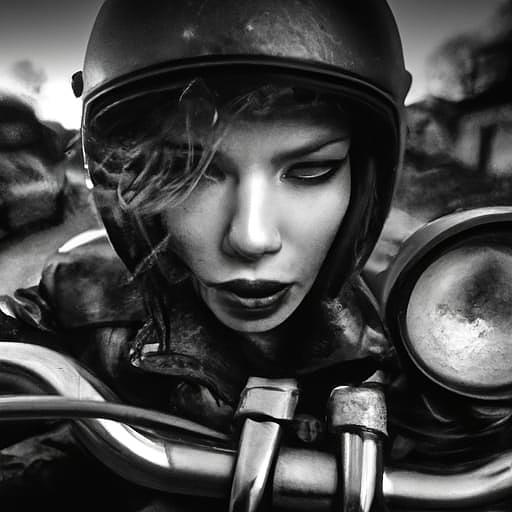 Biker Girls 12 Digital Art by OTN Designs - Fine Art America