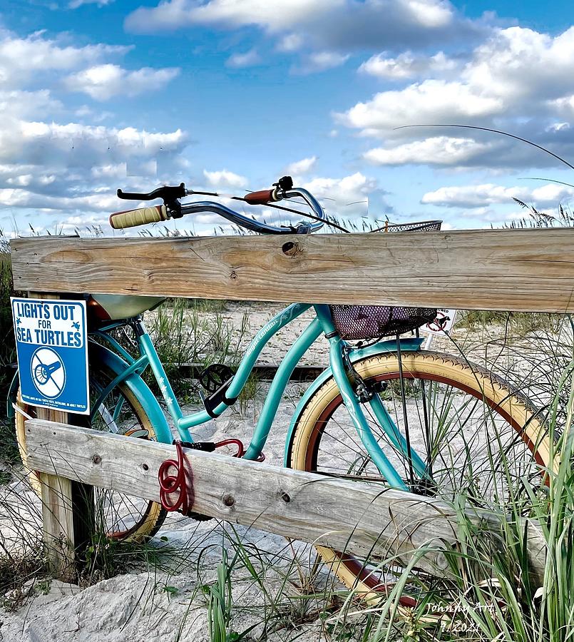 Bikes and the Beach Photograph by John Anderson
