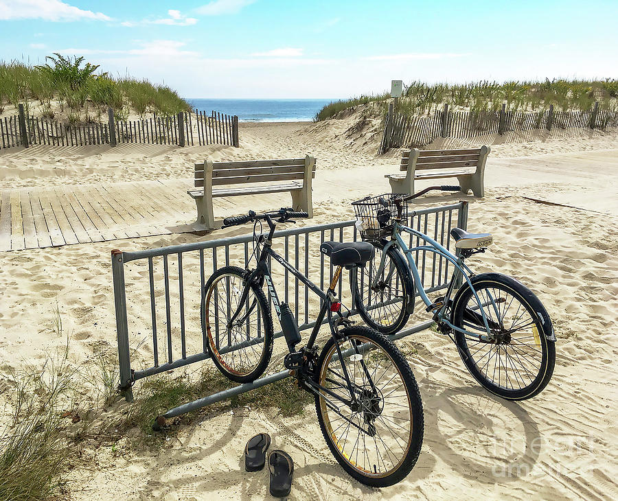 Bikes at the Beach Photograph by Frank Parisi - Fine Art America