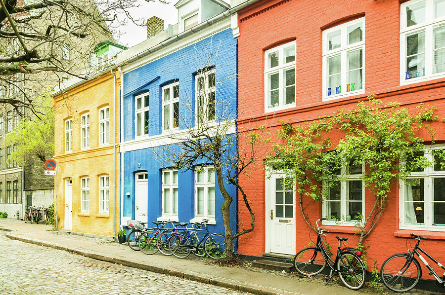 Bikes In Copenhagen Photograph