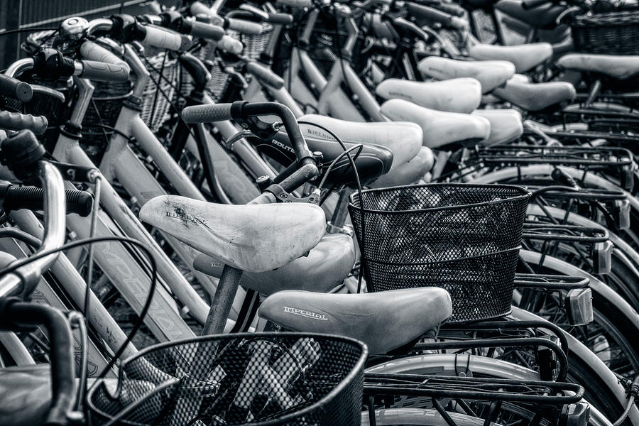 Bikes In Framura Cinque Terre Italy Photograph