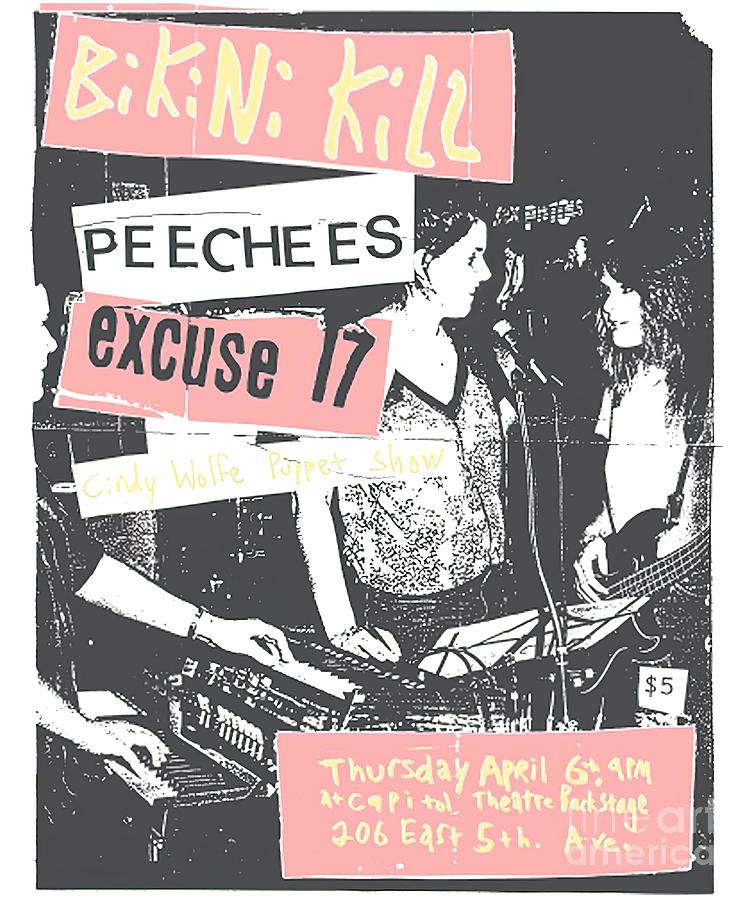 Bikini Kill Peecees Painting by Richardson Stewart - Fine Art America