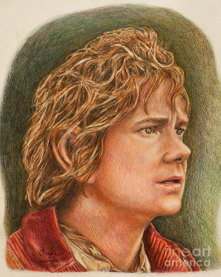 Bilbo Baggins Drawing by Christine Jepsen