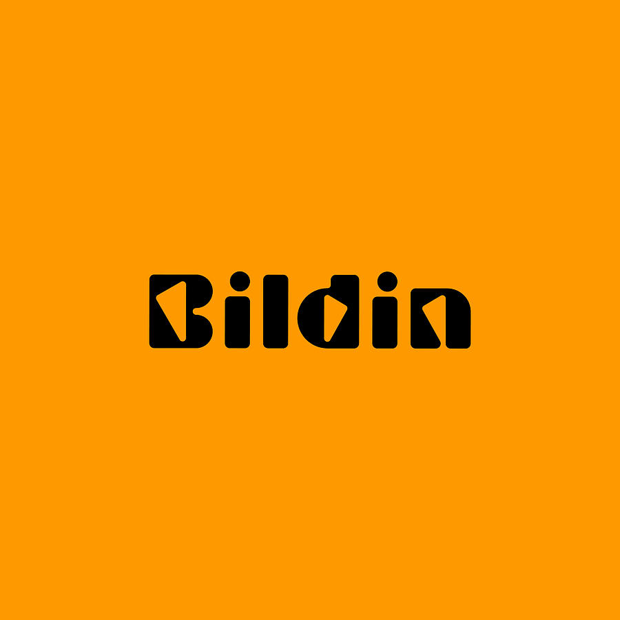 Bildin #Bildin Digital Art by TintoDesigns