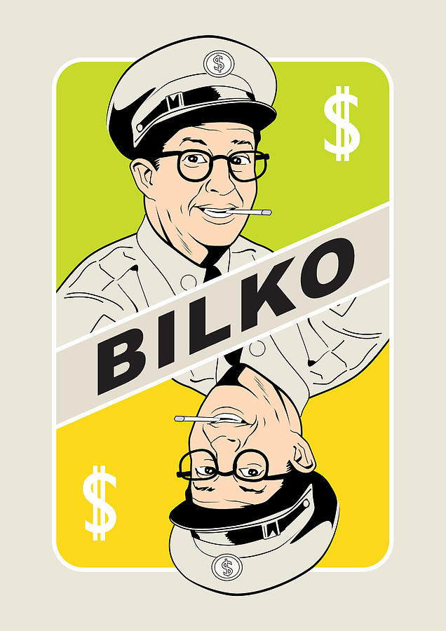 Steve Martin Digital Art - Bilko TV Series poster by Movie Poster Boy