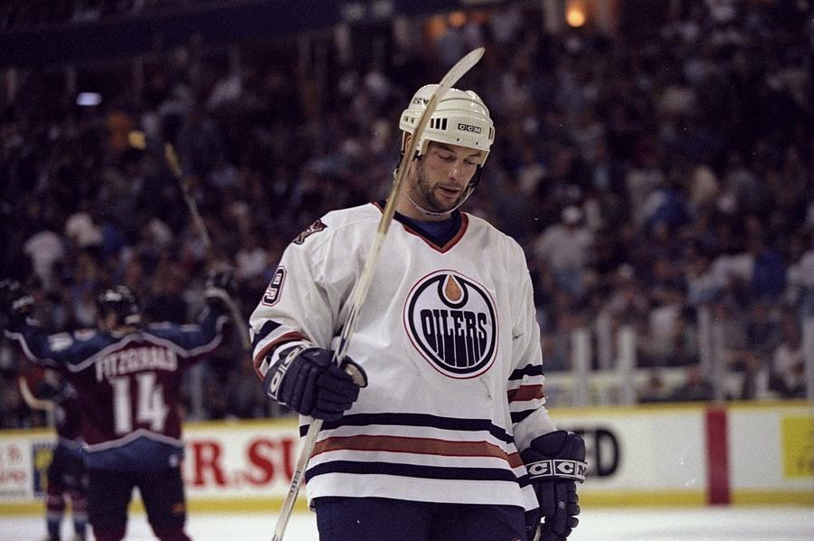 Bill Guerin Oilers Photograph by Brian Bahr