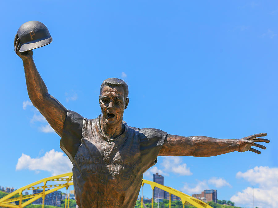 Bill Mazeroski Statue PNC Park Pittsburgh Photograph by Randy Steele
