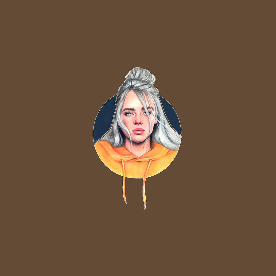 Billie Eilish Cartoon list Digital Art by Delbert Ames - Fine Art America