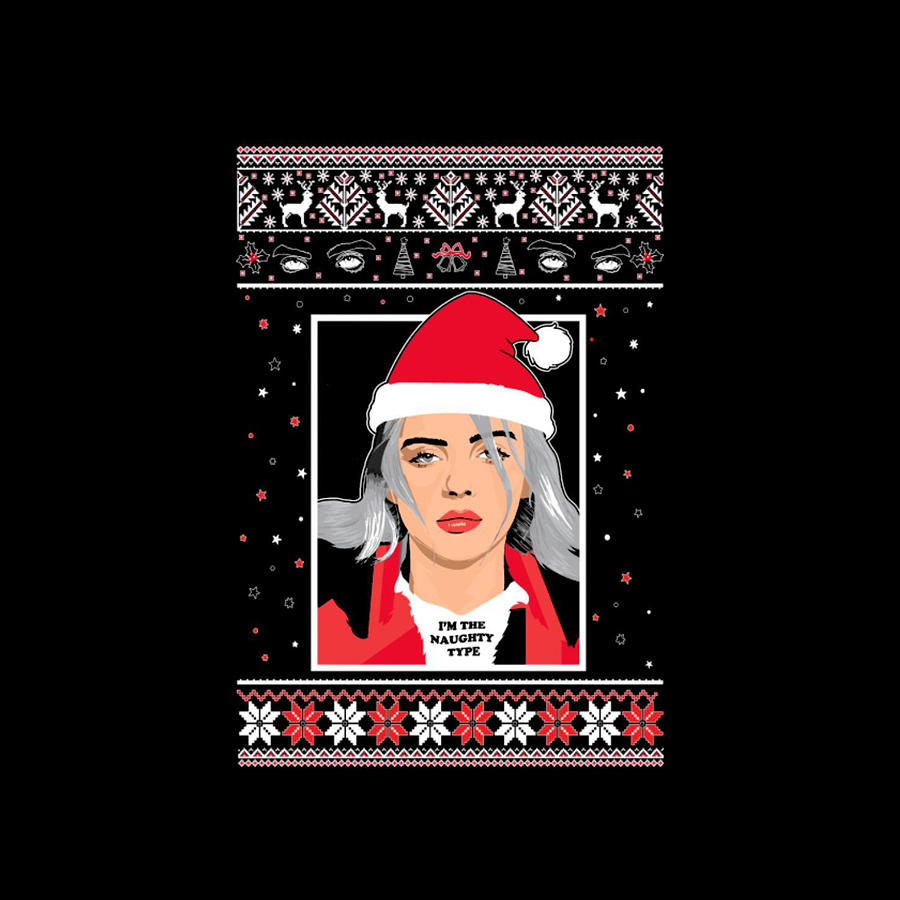 Billie eilish christmas online sweater