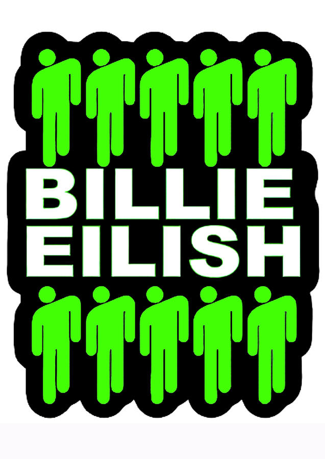 Billie Eilish Logo Painting by Mia Stephens - Fine Art America