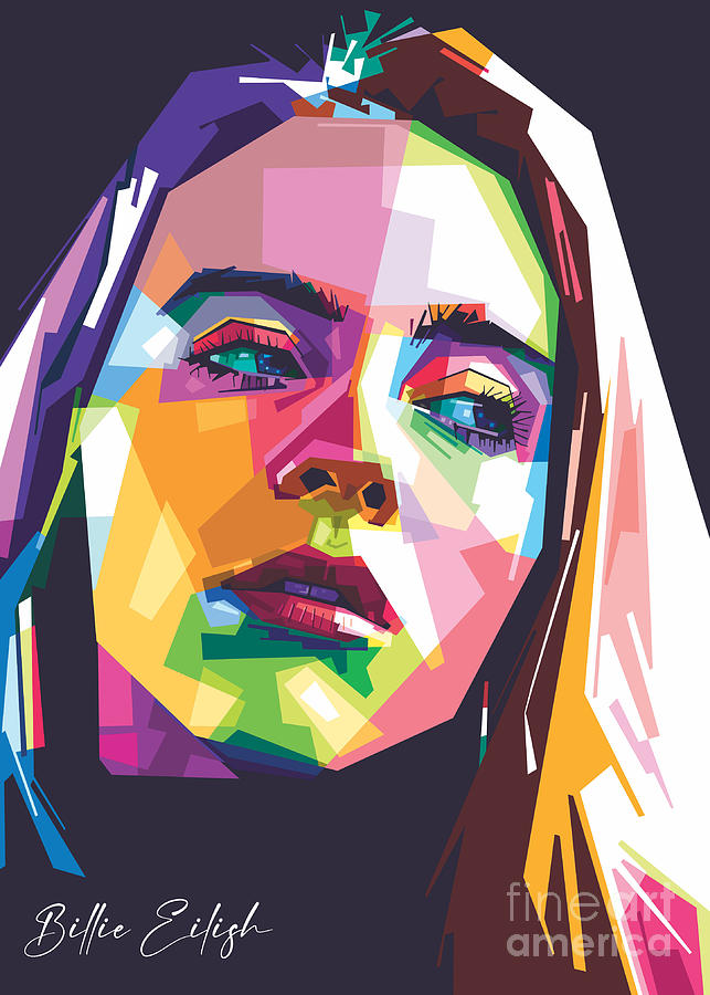 Billie Eilish Digital Art by Syarif Kuroakai - Pixels