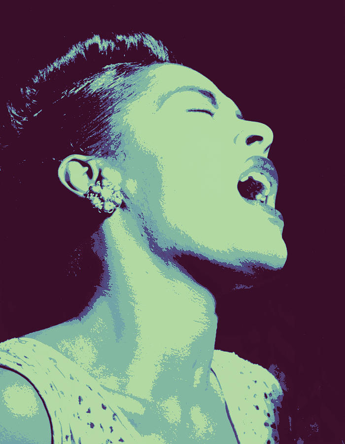 Billie Holiday Digital Art