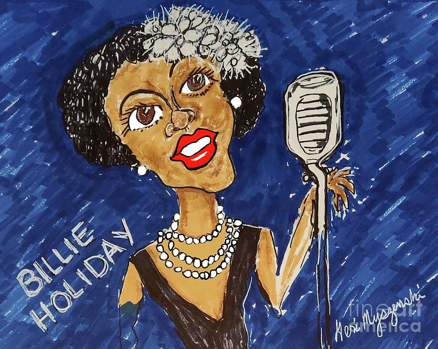 Billie Holiday Lady Day Mixed Media