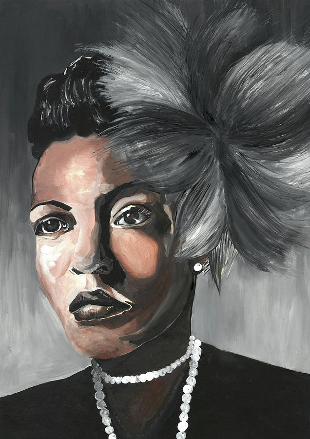 Billie Holiday Drawing by Smh Yrdbk | Fine Art America