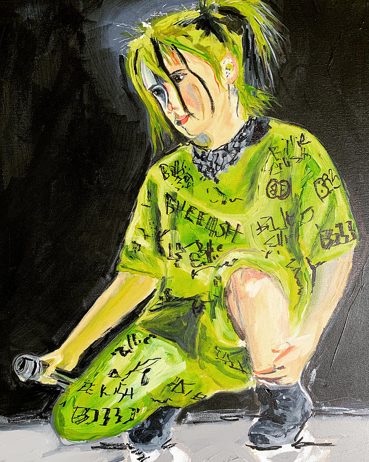 Billie Painting by Lynn Shaffer