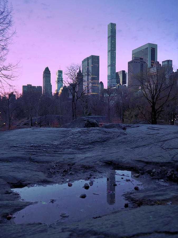 Central Park Digital Art - Billionaires Row NYC by Bryan Katz
