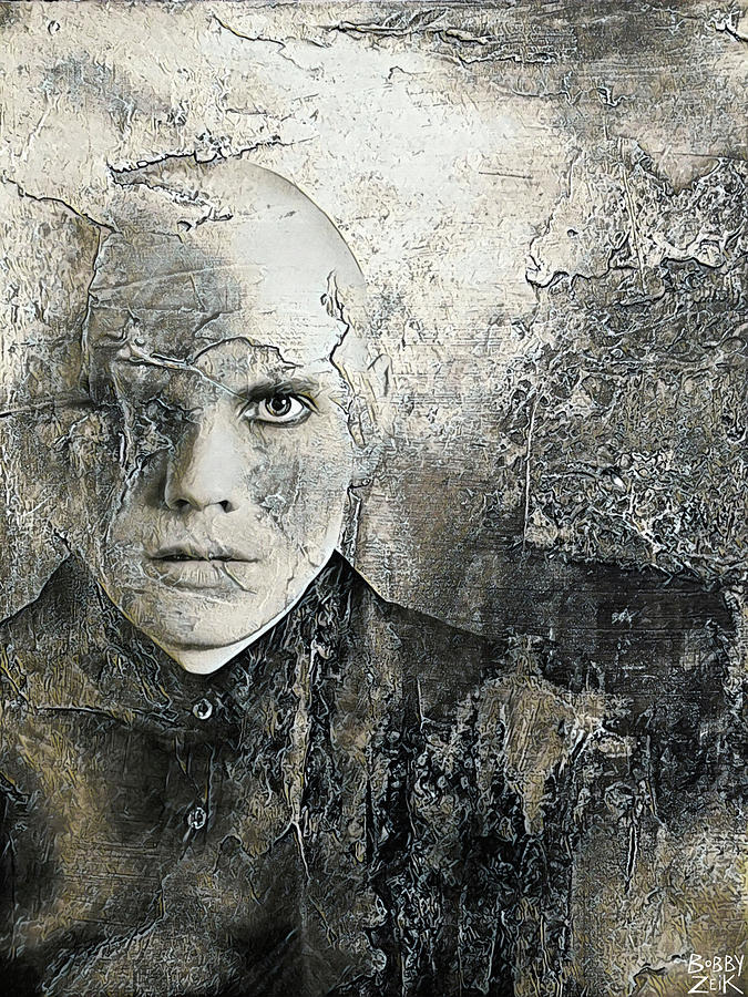 Billy Corgan - The Everlasting Gaze  Painting by Bobby Zeik