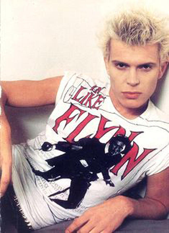 Billy Idol Cute Vintage Photograph by Aufar Rizal | Pixels